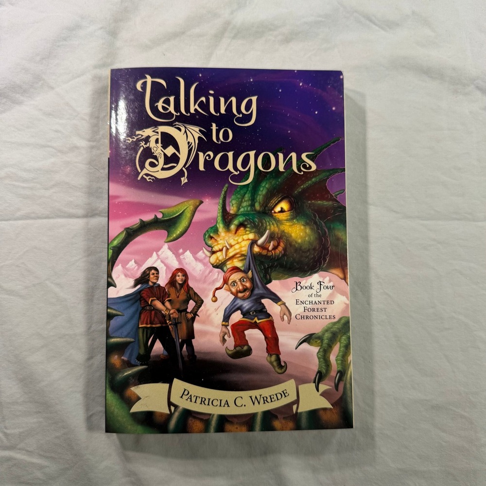 Talking to Dragons Patricia C Wrede Enchanted Forest Chronicles Book 4 Paperback